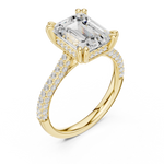 Gold Ring DDLR-954, Yellow Gold, view 2