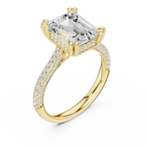 Gold Ring DDLR-954, Yellow Gold, view 2