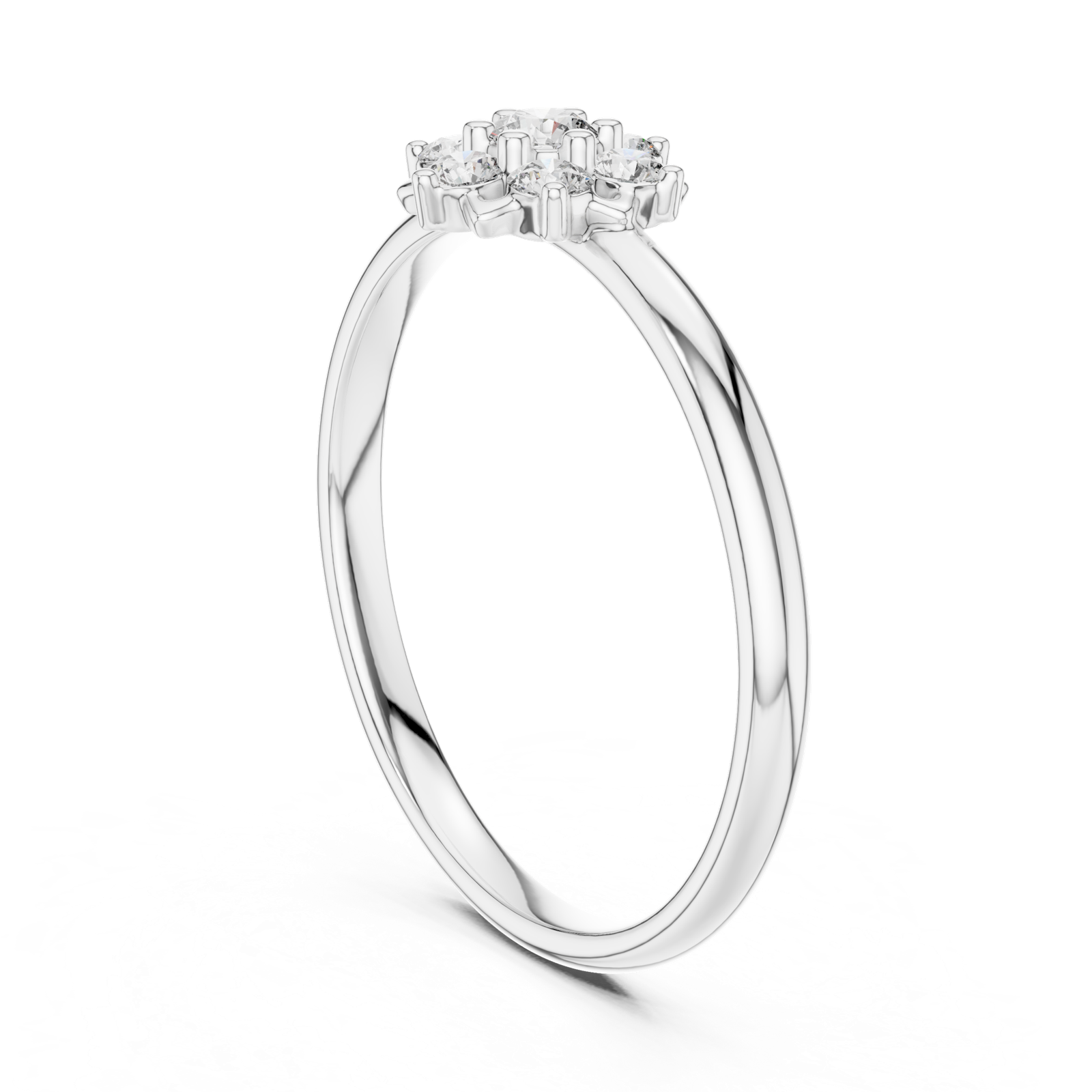 Gold Ring 1 (262), White Gold