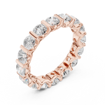 Gold Ring DDLR-671, Rose Gold, view 2