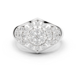 Gold Ring DDLR-768, White Gold