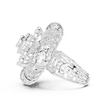 Gold Ring DDLR-774, White Gold, view 3