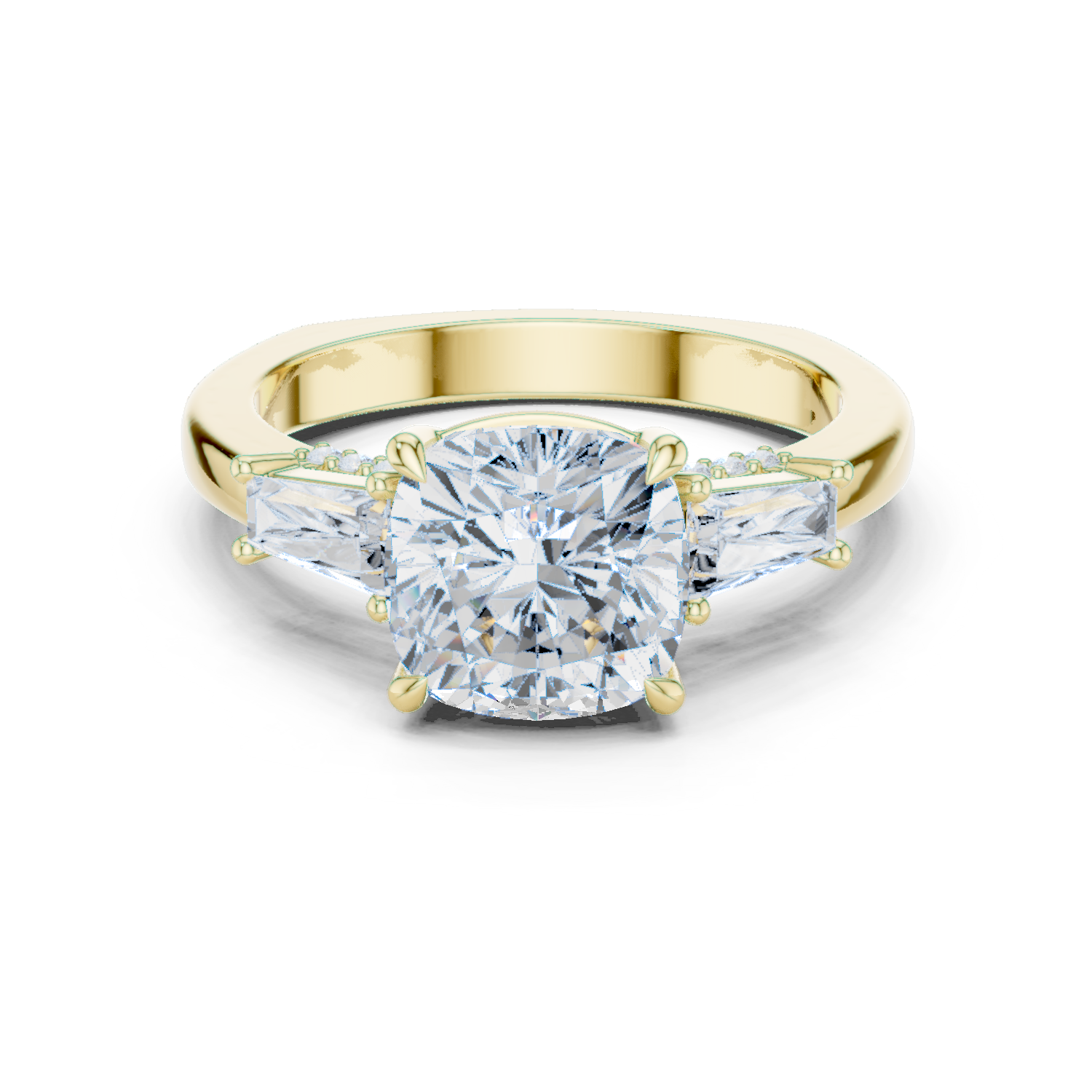 Gold Ring DDLR-271, Yellow Gold