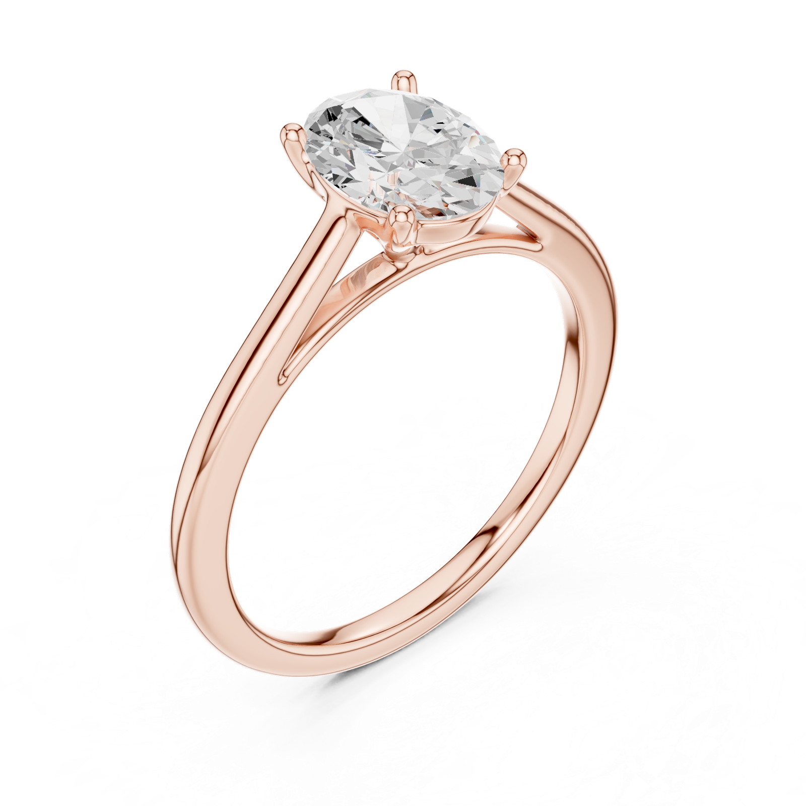 Gold Ring SBWR(19), Rose Gold, view 2
