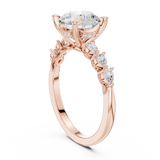 Gold Ring DDLR-1008, Rose Gold