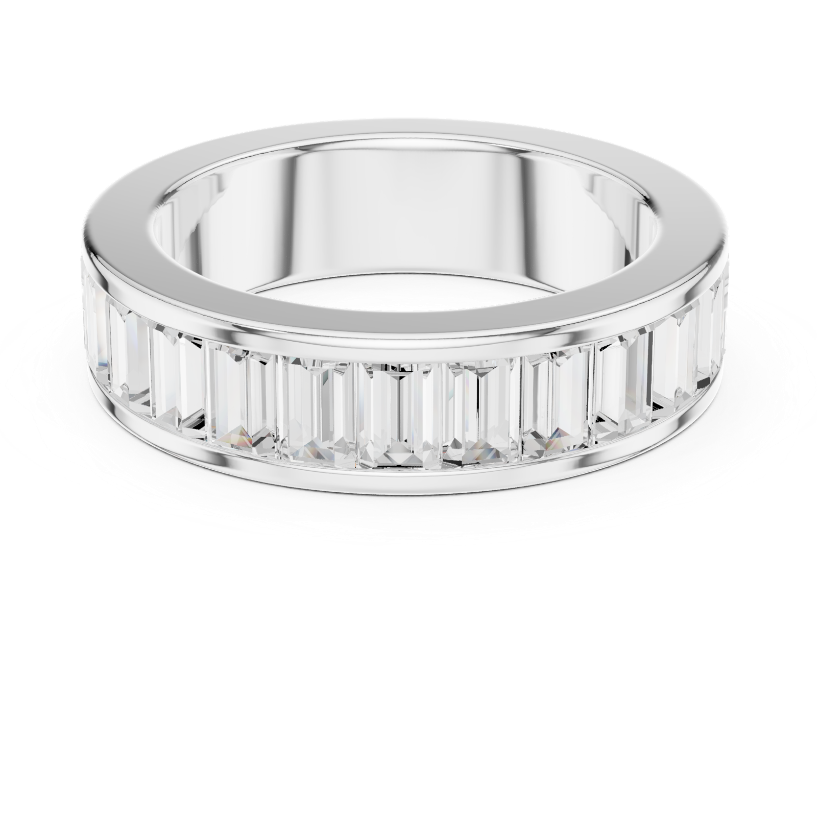 Gold Ring DDLR-381, White Gold, view 4