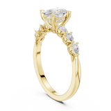 Gold Ring DDLR-907, Yellow Gold, view 1