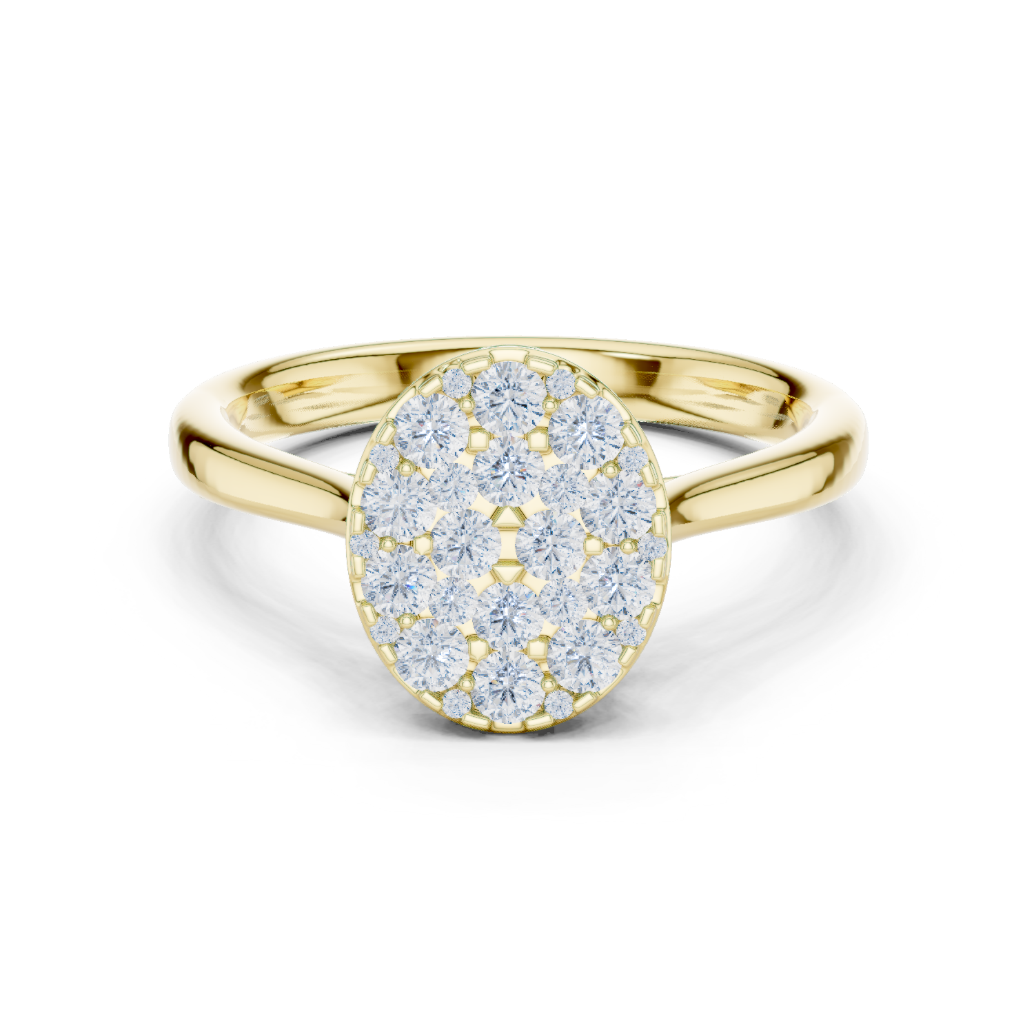 Gold Ring DDLR-782, Yellow Gold