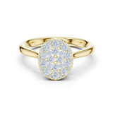 Gold Ring DDLR-782, Yellow Gold