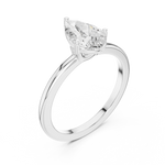 Gold Ring DDLR-1080, White Gold, view 2