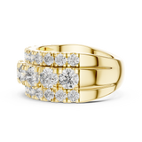 Gold Ring DDLR-047, Yellow Gold, view 3