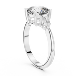Gold Ring DDLR-196, White Gold