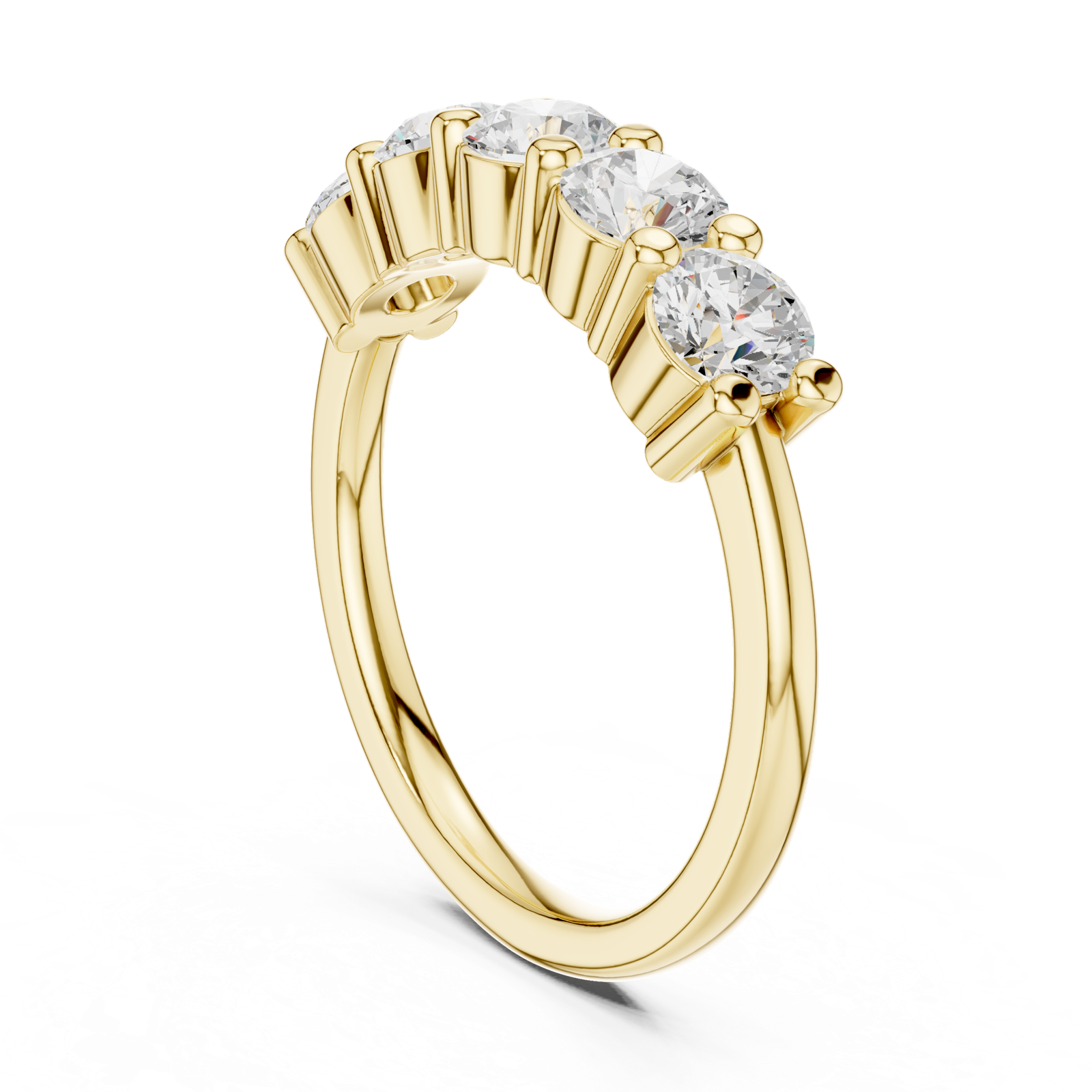Gold Ring DDLR-616, Yellow Gold