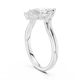 Gold Ring DDLR-972, White Gold, view 1