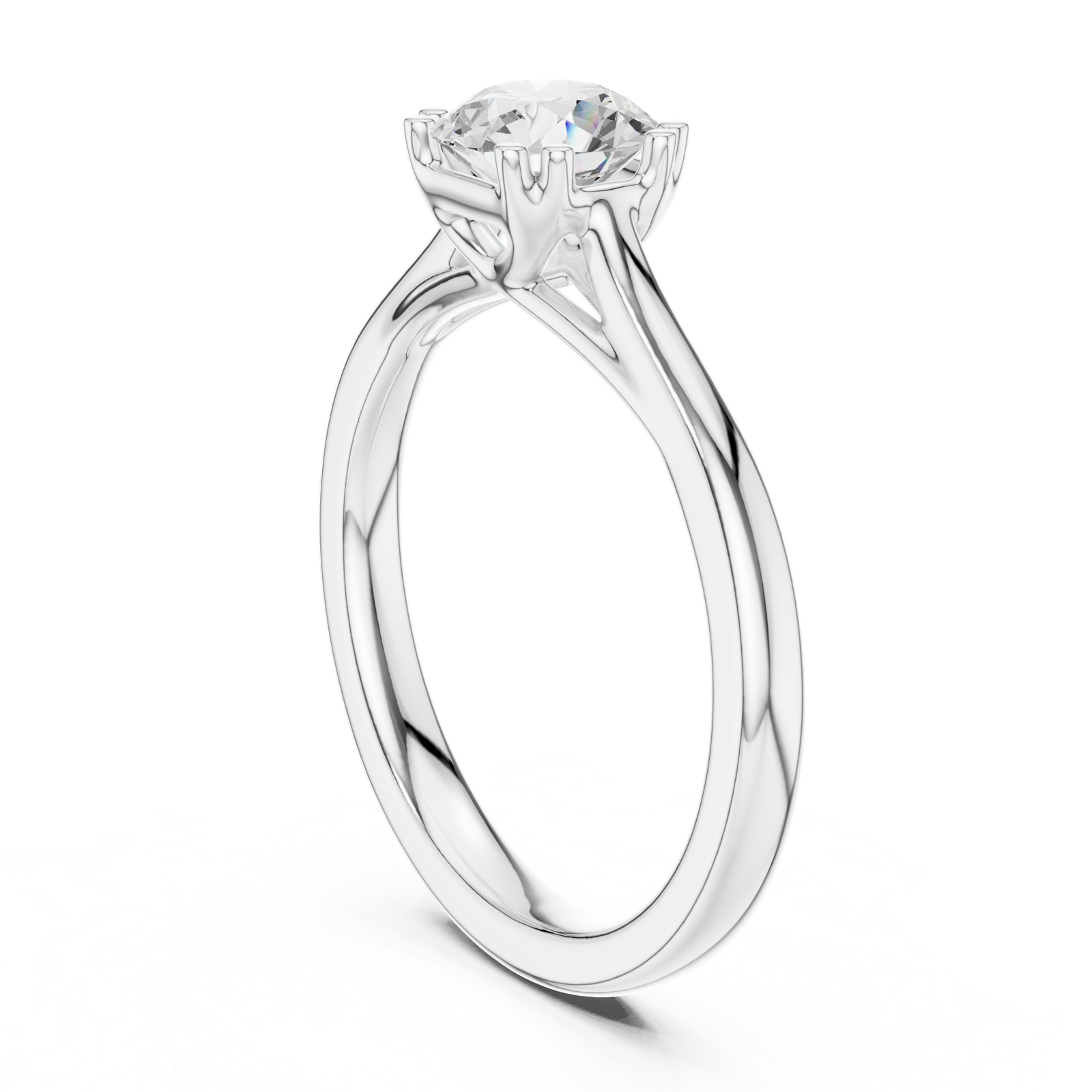 Gold Ring DDLR-550, White Gold