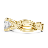 Gold Ring DDLR-872, Yellow Gold, view 3