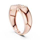 Gold Ring LR-01 (40), Rose Gold