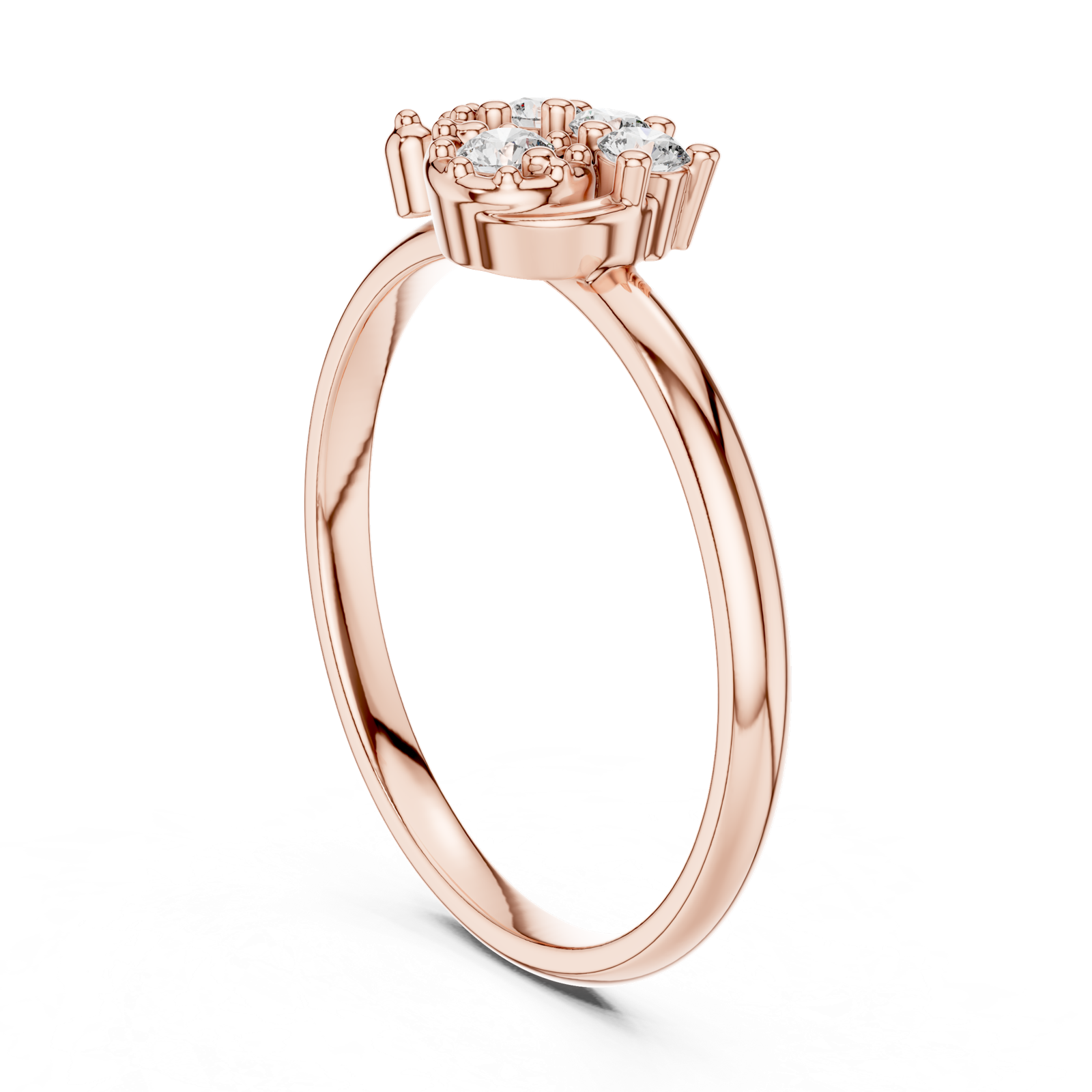 Gold Ring 1 (454), Rose Gold