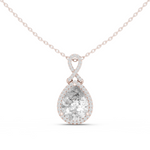 Gold Pendant GPD-0014, Rose Gold