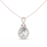Gold Pendant GPD-0014, Rose Gold