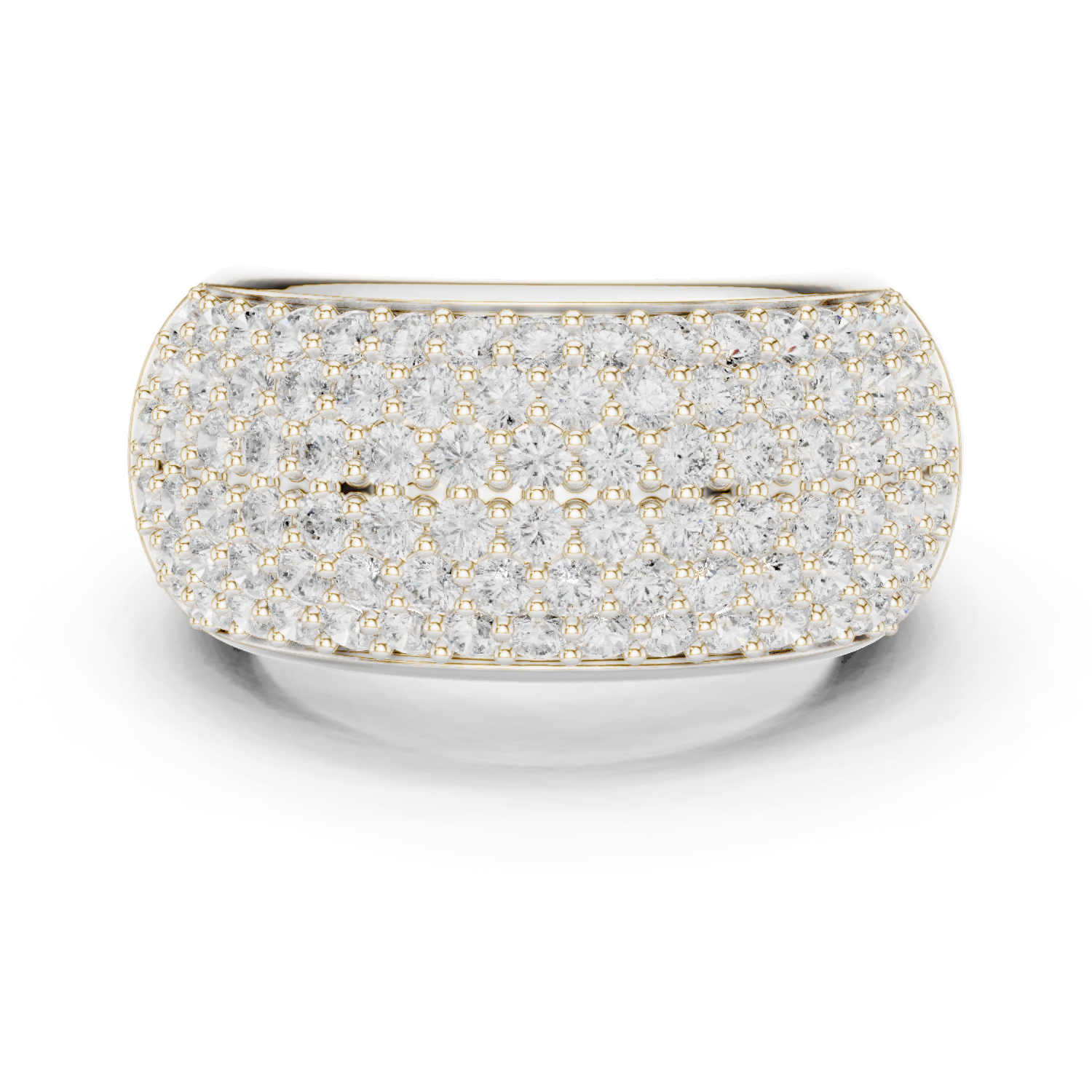 Gold Ring DDLR-316, White Gold