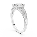 Gold Pendant 9-10009L_21, White Gold, view 1