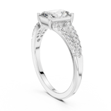 Gold Pendant 9-10009L_21, White Gold, view 1