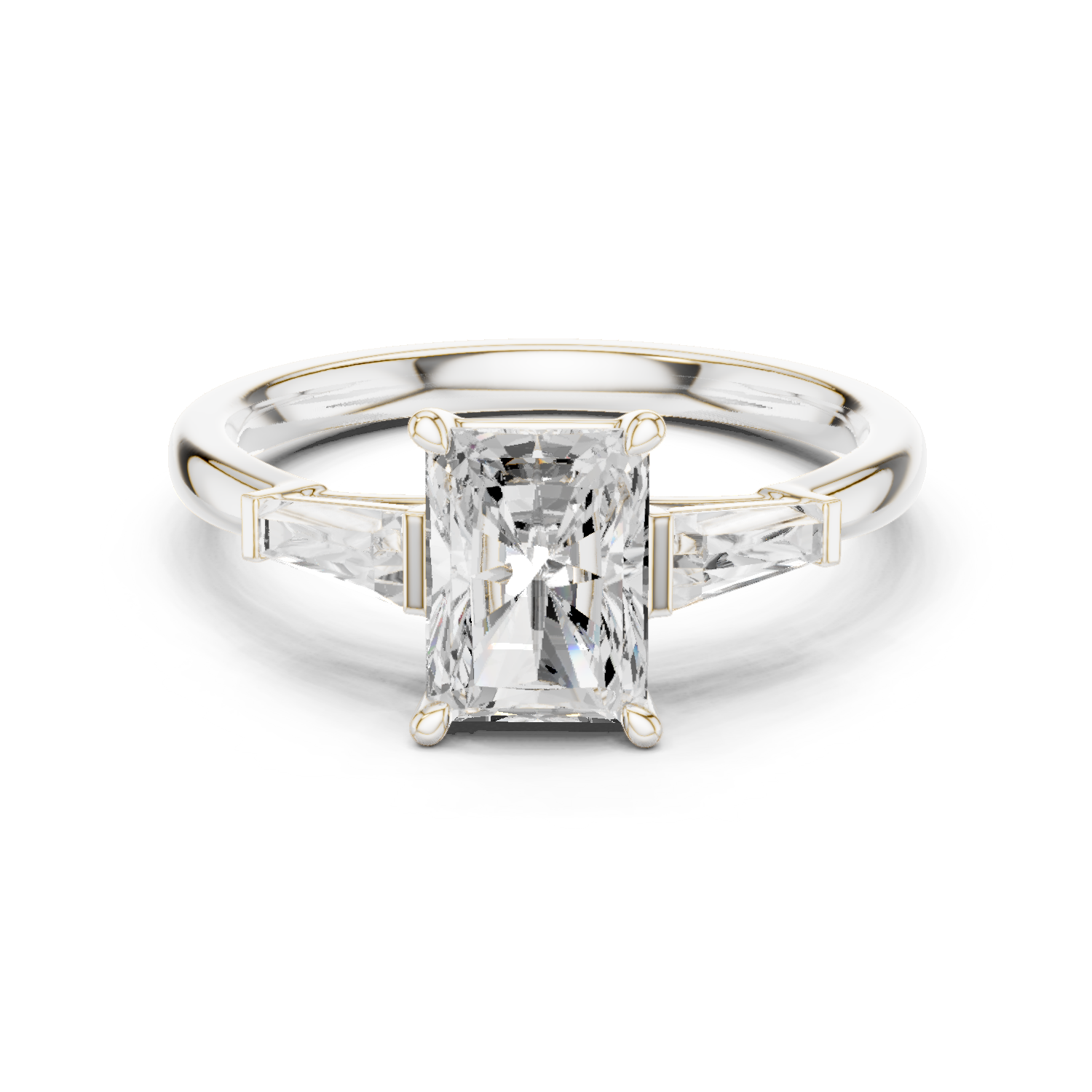 Gold Ring DDLR-923, White Gold