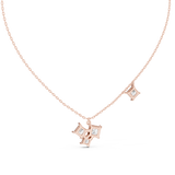 Gold Pendant GPD-0024, Rose Gold, view 4