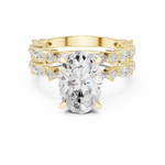 Gold Ring DDLR-301, Yellow Gold, view 4