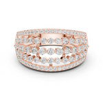 Gold Ring DDLR-759, Rose Gold