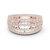 Gold Ring DDLR-759, Rose Gold