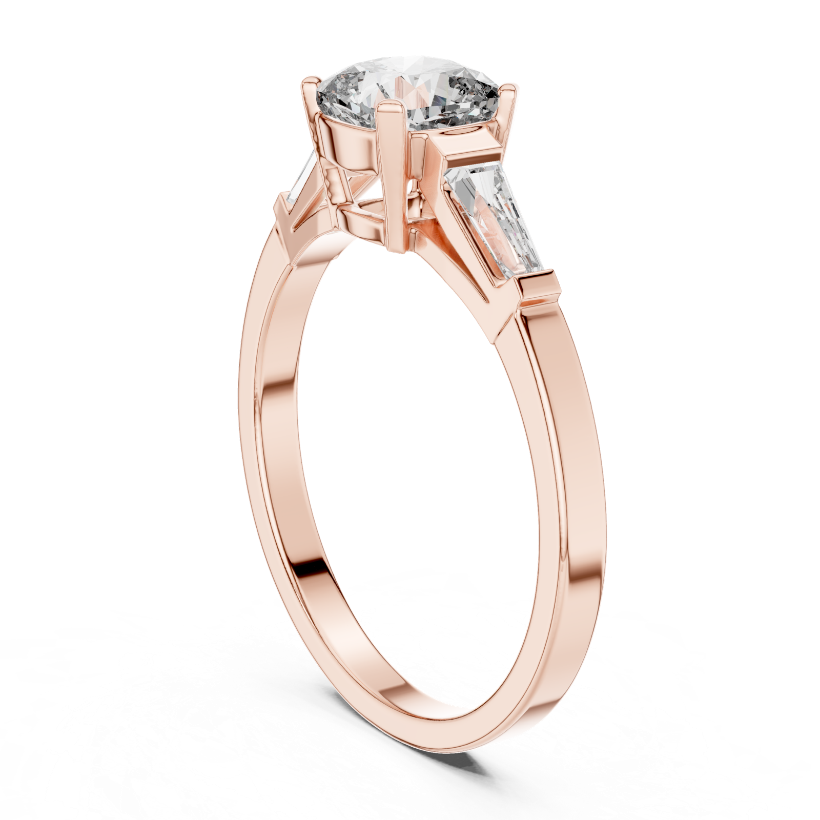 Gold Ring 00001L (16), Rose Gold, view 1