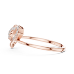 Gold Ring 1 (242), Rose Gold, view 3