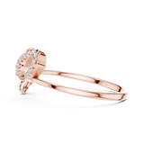 Gold Ring 1 (242), Rose Gold, view 3