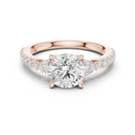 Gold Ring DDLR-863, Rose Gold