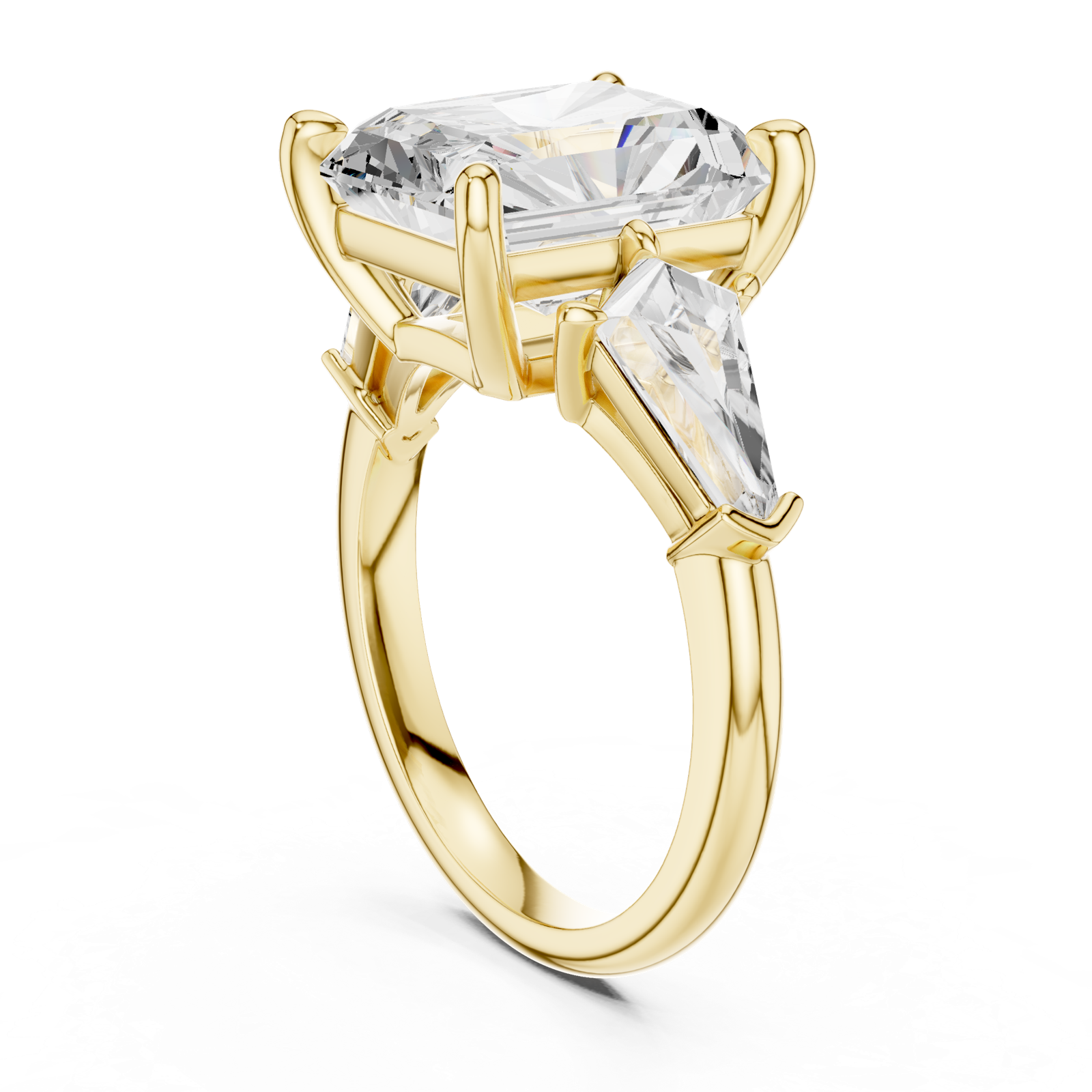 Gold Ring DDLR-288, Yellow Gold, view 1