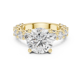 Gold Ring DDLR-846, Yellow Gold, view 4