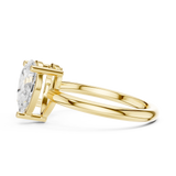 Gold Ring DDLR-1057, Yellow Gold, view 3