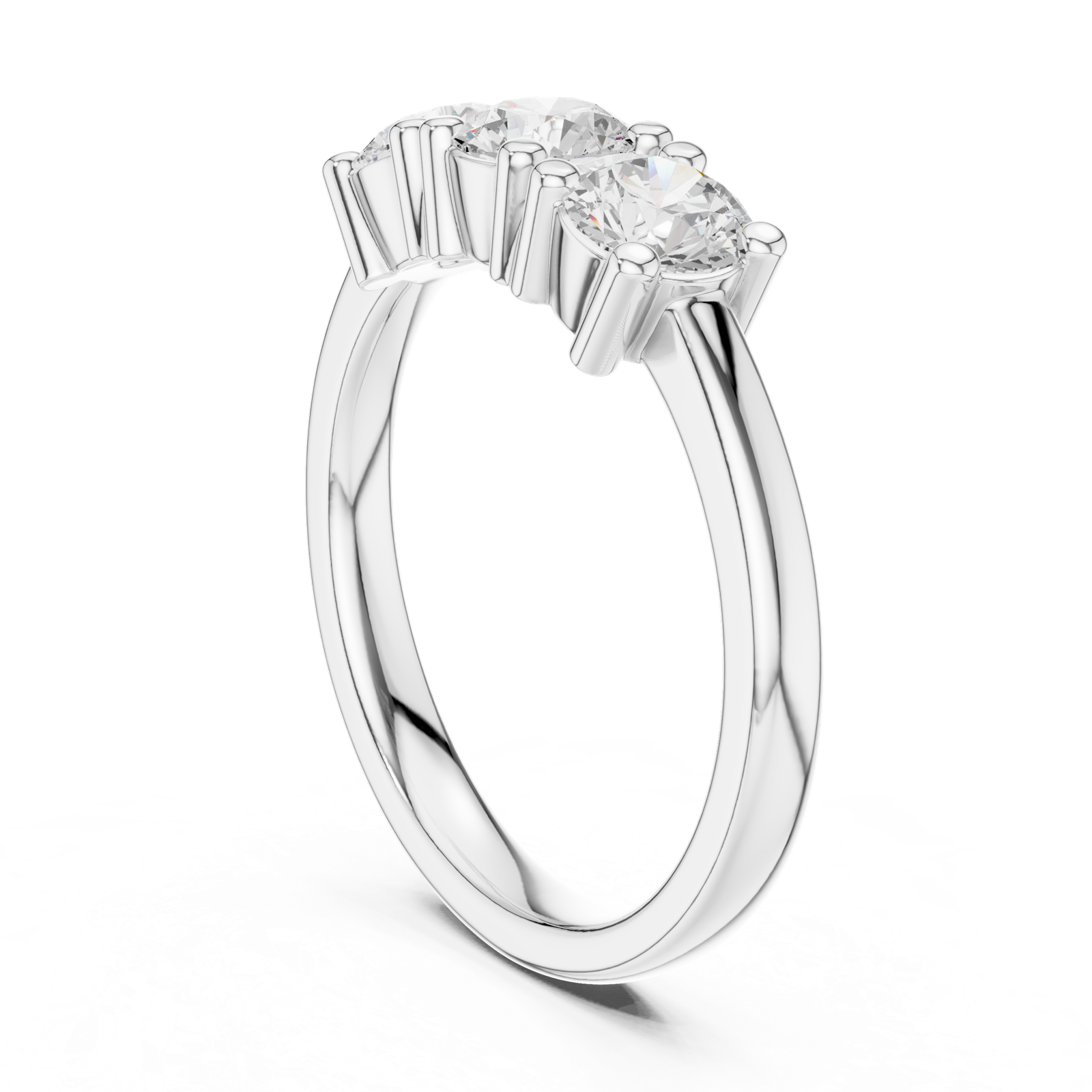 Gold Ring DDLR-610, White Gold