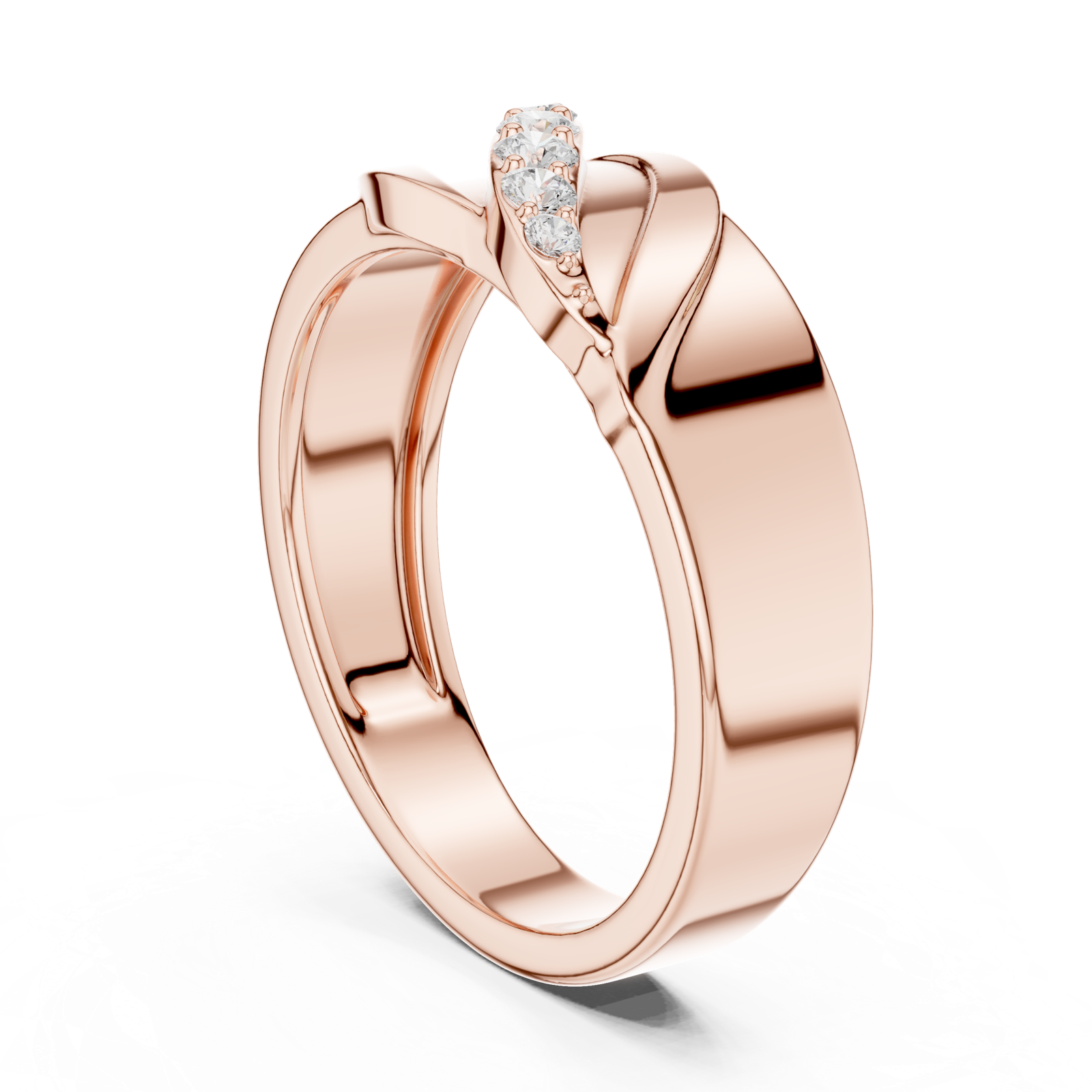 Gold Ring SBMR(27), Rose Gold