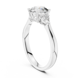 Gold Ring 00001L (28), White Gold, view 1