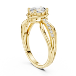 Gold Ring DDLR-523, Yellow Gold, view 1