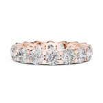 Gold Ring DDLR-235, Rose Gold, view 3