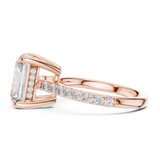 Gold Ring DDLR-1029, Rose Gold, view 3