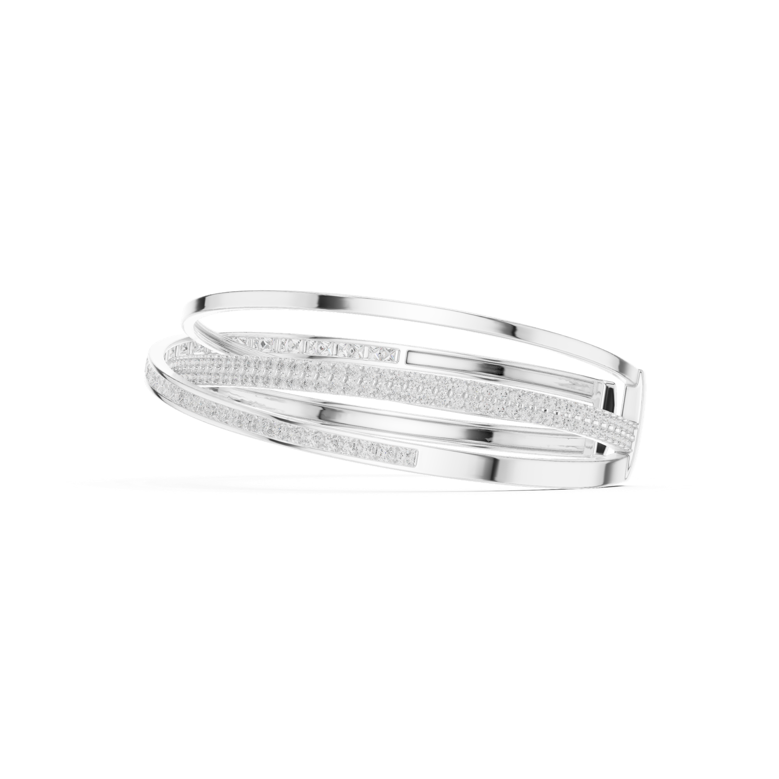 Gold Bracelet SBWB (3), White Gold, view 3