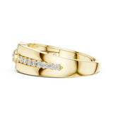 Gold Ring LR-01 (41), Yellow Gold, view 3