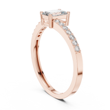 Gold Ring ALR-137, Rose Gold