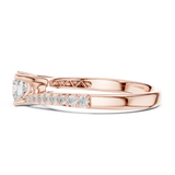 Gold Ring LR-0302, Rose Gold, view 3