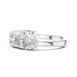 Gold Ring DDLR-619, White Gold, view 3